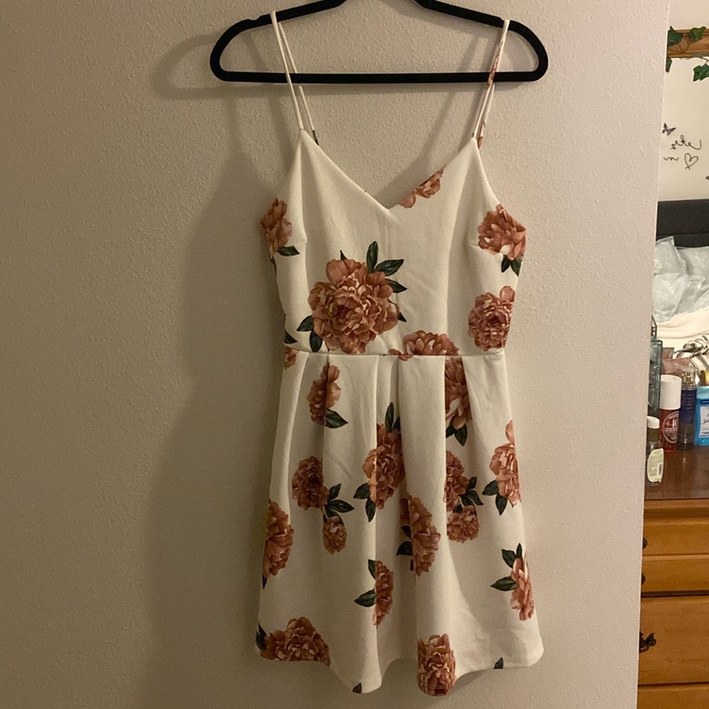 Mini floral dress (Large)